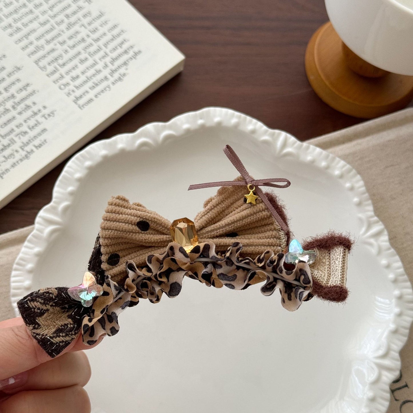 Cute Pet Headwear "Cherry"