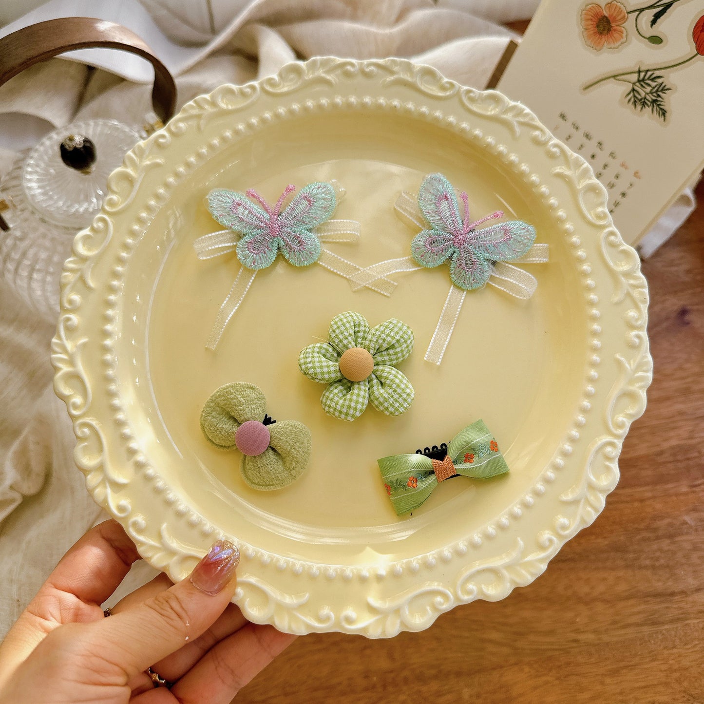 Cute Pet Headwear Set (5 pieces kit)