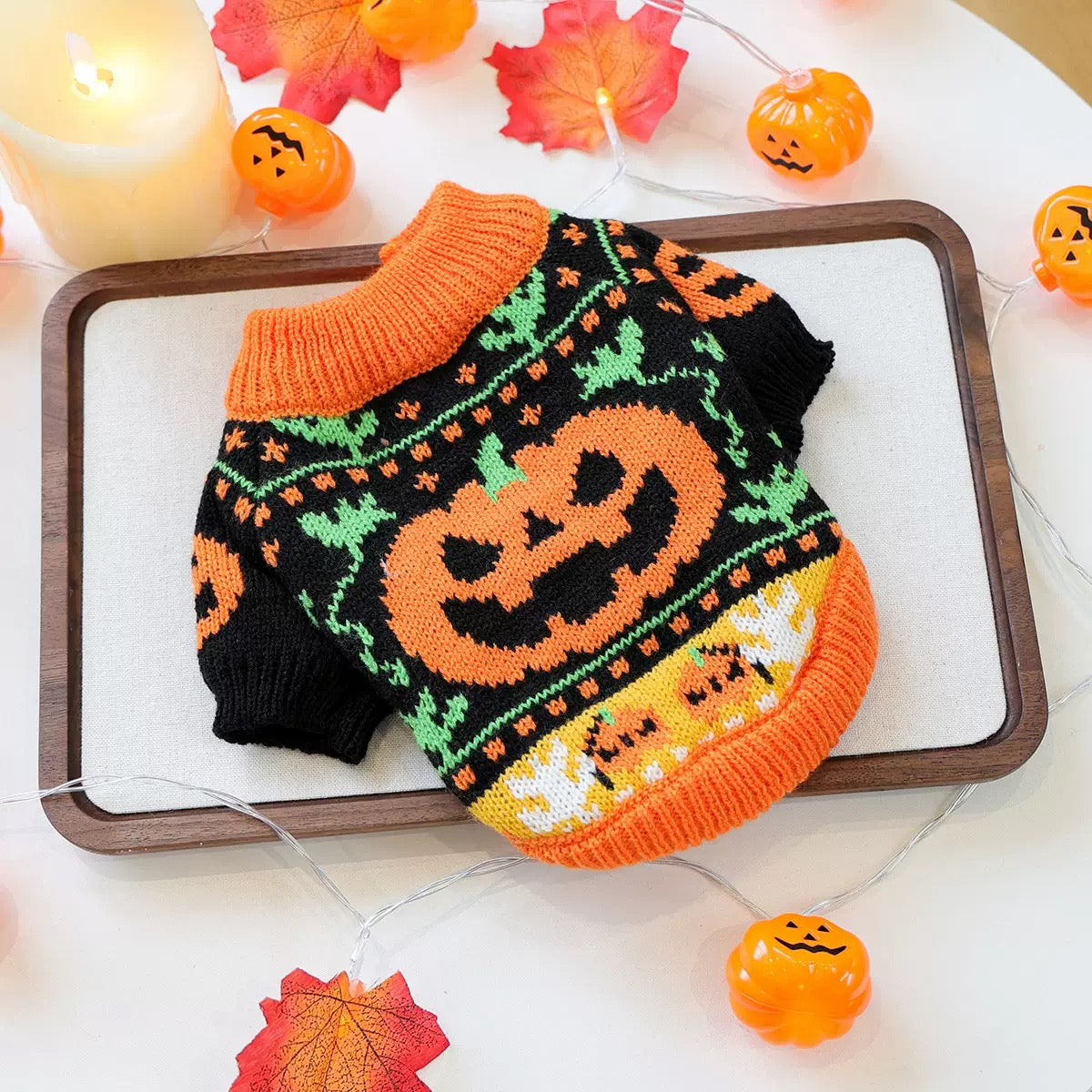 Halloween Pumpkin Sweater