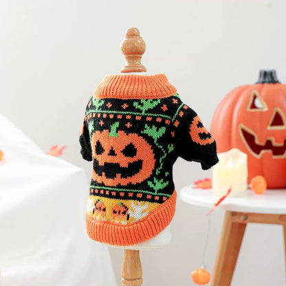 Halloween Pumpkin Sweater