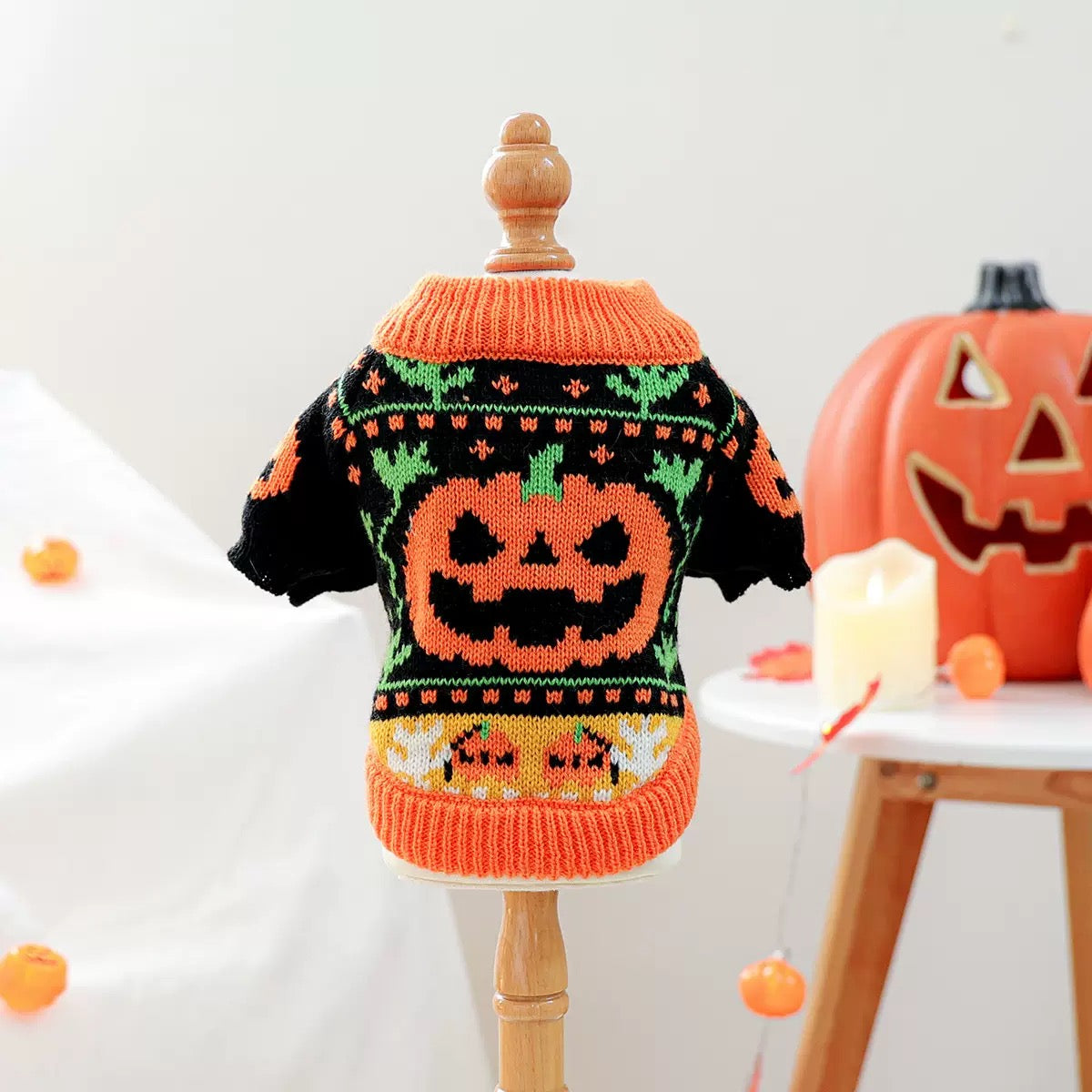 Halloween Pumpkin Sweater