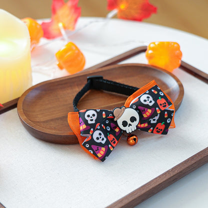 Halloween Bow Tie Collar