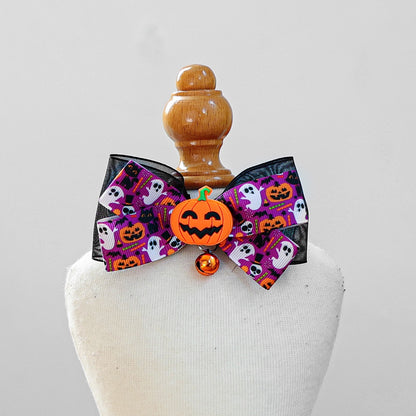 Halloween Bow Tie Collar