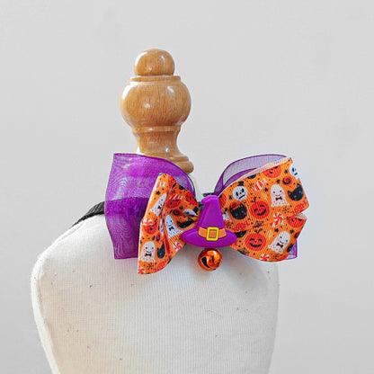 Halloween Bow Tie Collar