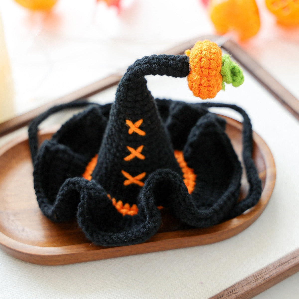 Halloween Knitted Pet Hat