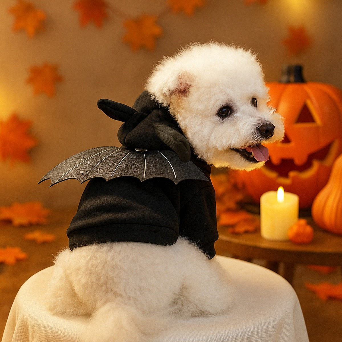 Halloween Pet Costume Bat Sweater