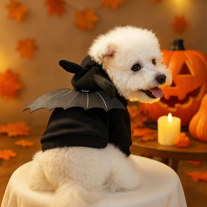 Halloween Pet Costume Bat Sweater