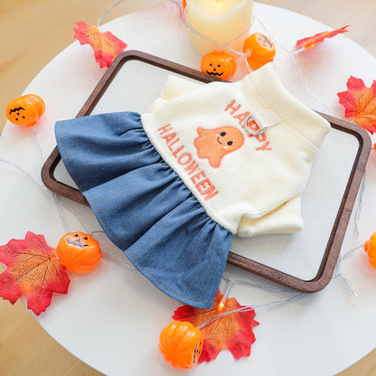 Halloween Pet Costume Bat Sweater