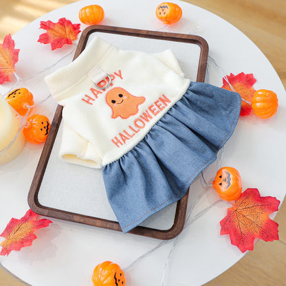 Halloween Pet Costume Bat Sweater