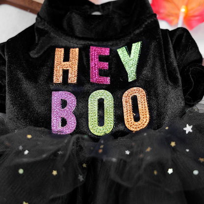 Halloween Style Pet Silk Dress