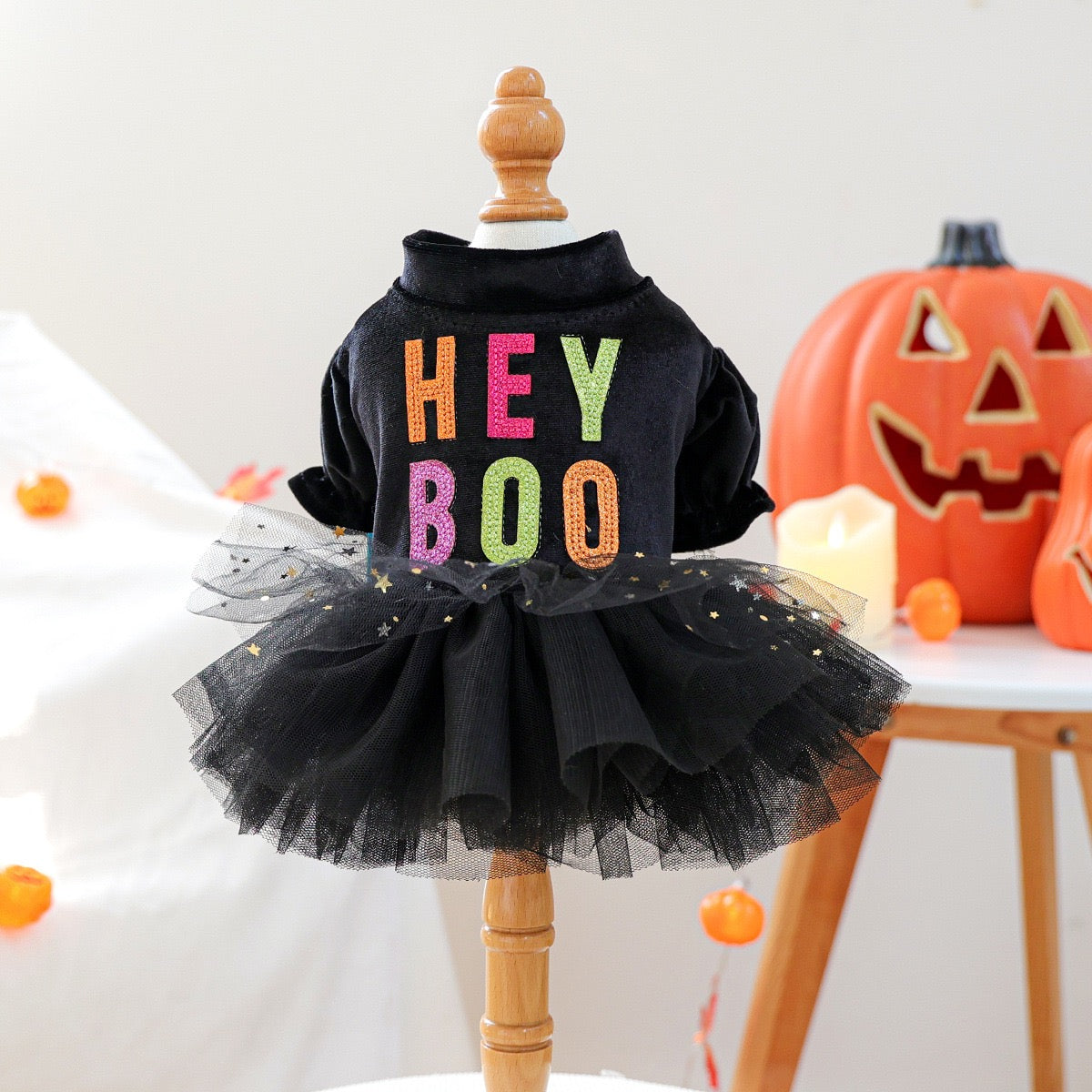 Halloween Style Pet Silk Dress
