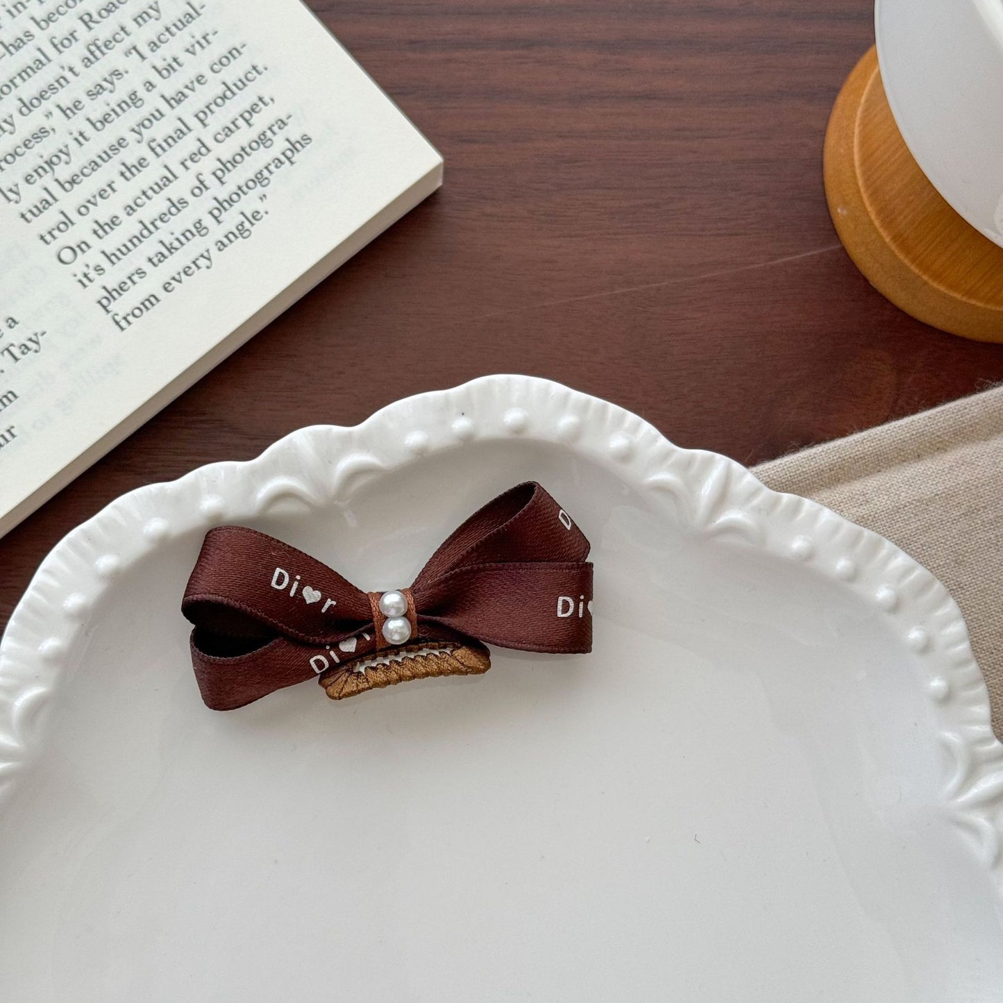 Cute Pet Headwear "Cherry"