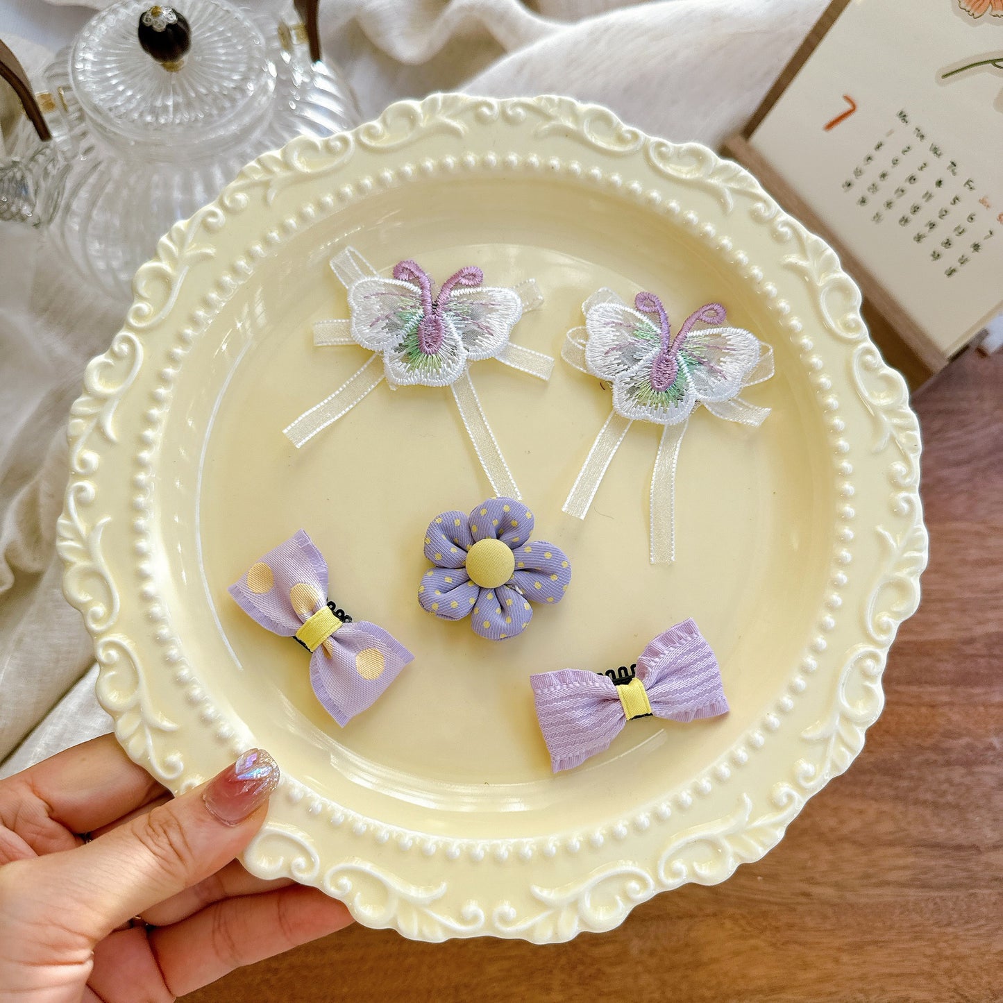 Cute Pet Headwear Set (5 pieces kit)