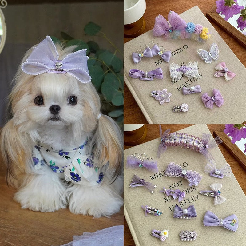 Cute Pet Headwear "Lily"