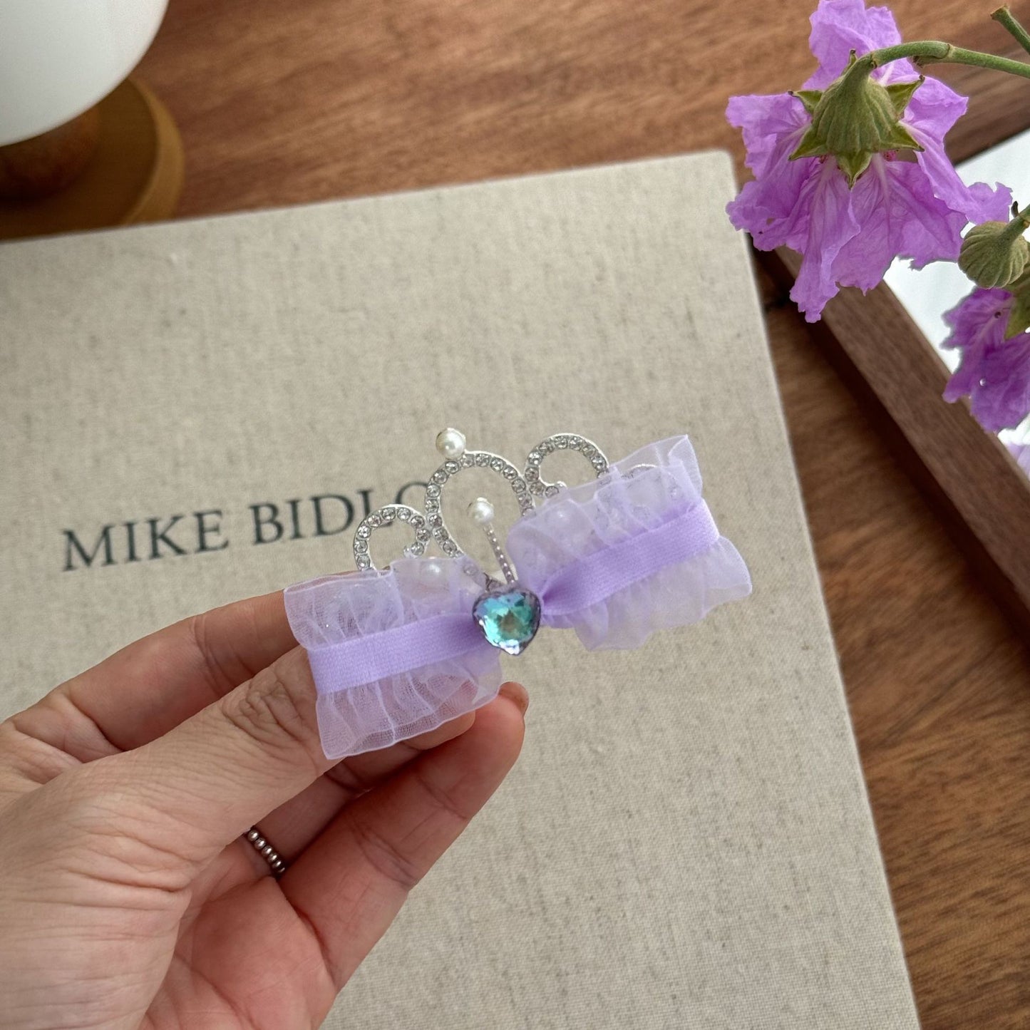 Cute Pet Headwear "Lily"