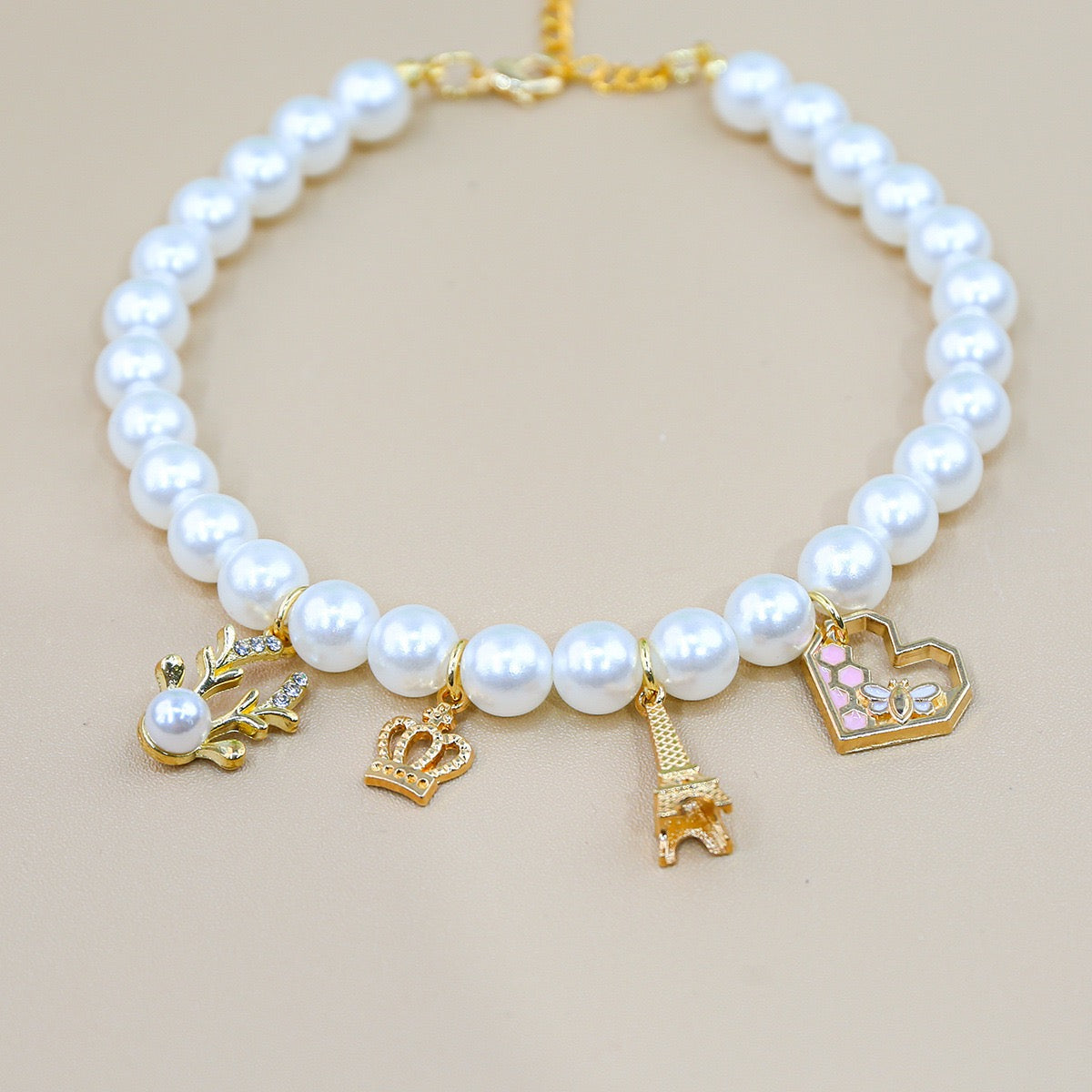 Pearl Necklace for Pet