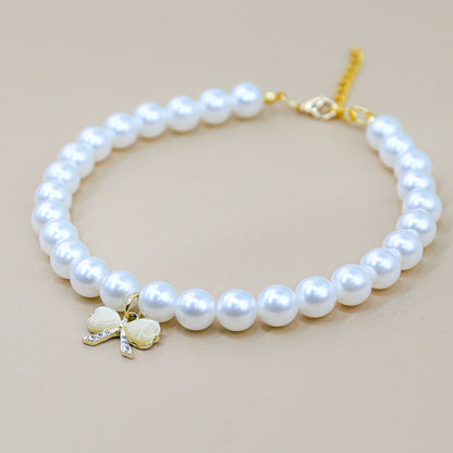 Pearl Necklace for Pet