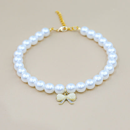 Pearl Necklace for Pet