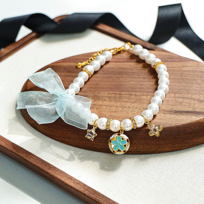 Pearl Necklace for Pet