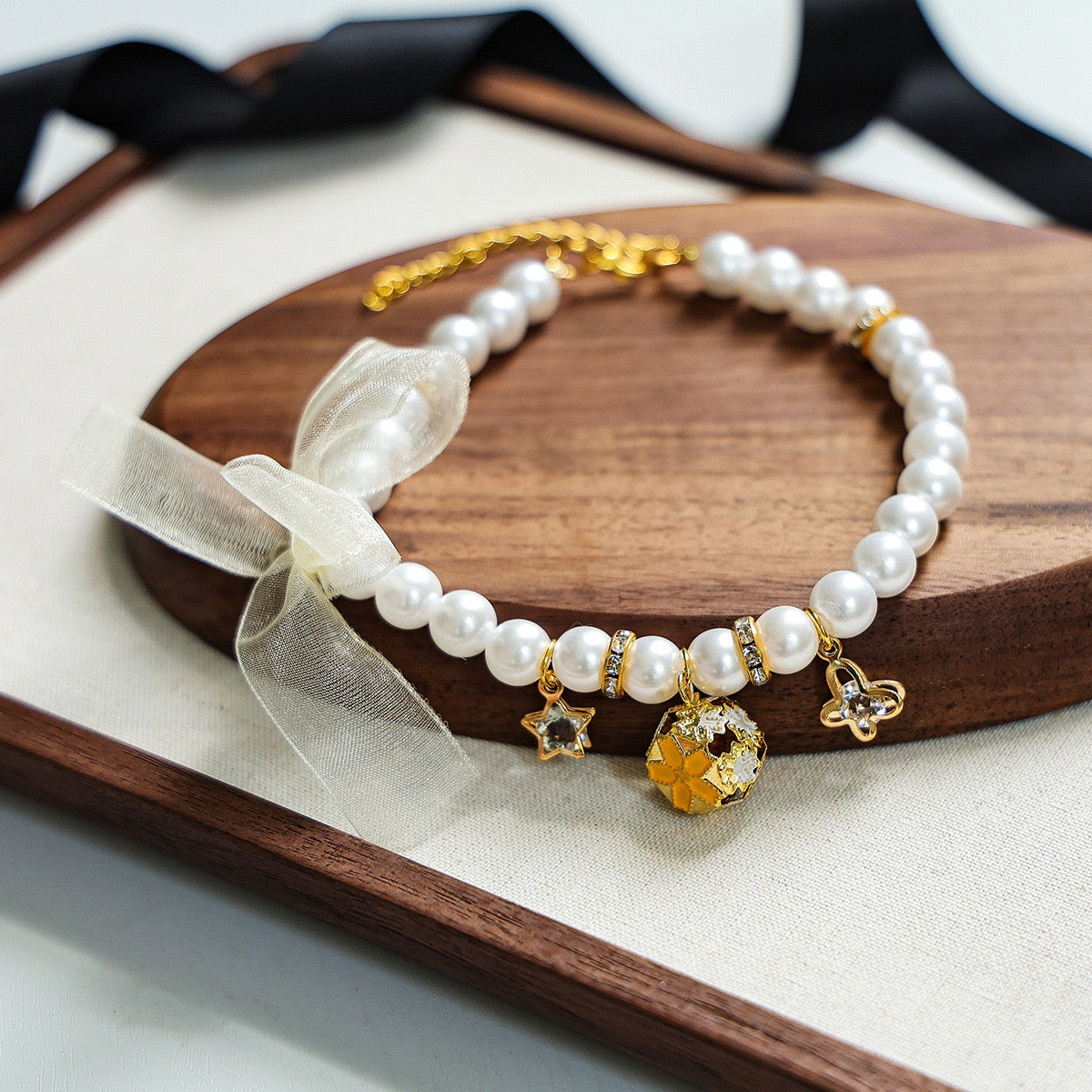 Pearl Necklace for Pet