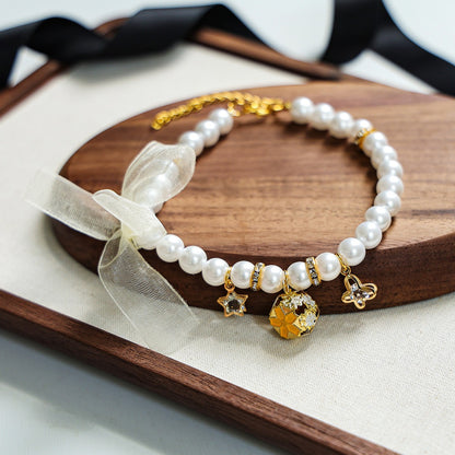 Pearl Necklace for Pet