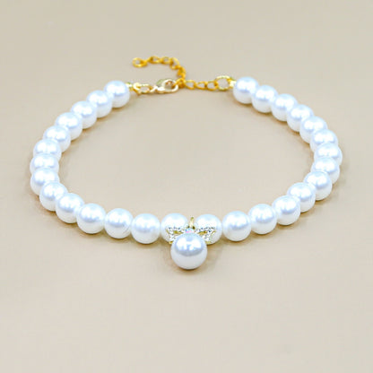 Pearl Necklace for Pet