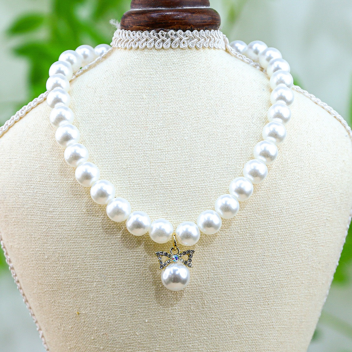 Pearl Necklace for Pet