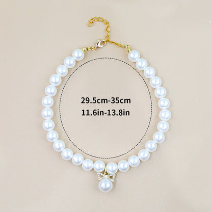 Pearl Necklace for Pet