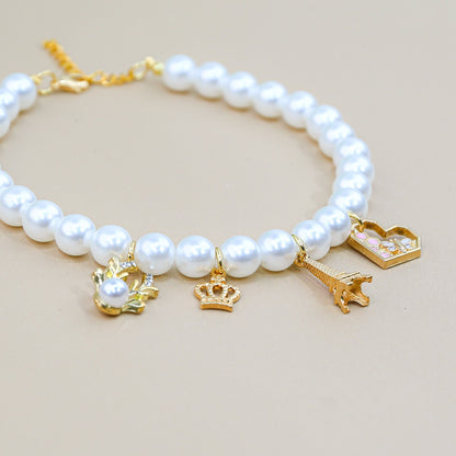 Pearl Necklace for Pet