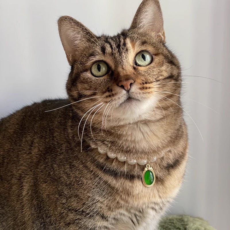 Gemstone Pearl Necklace