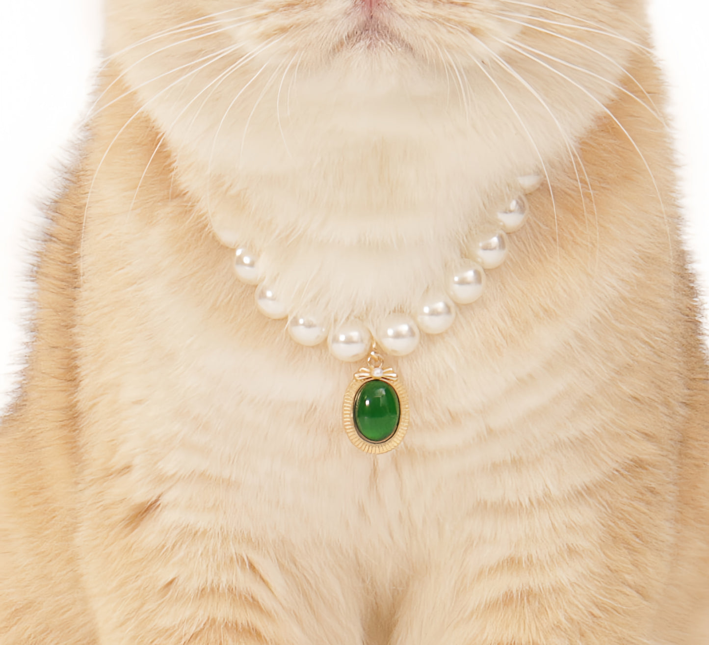Gemstone Pearl Necklace